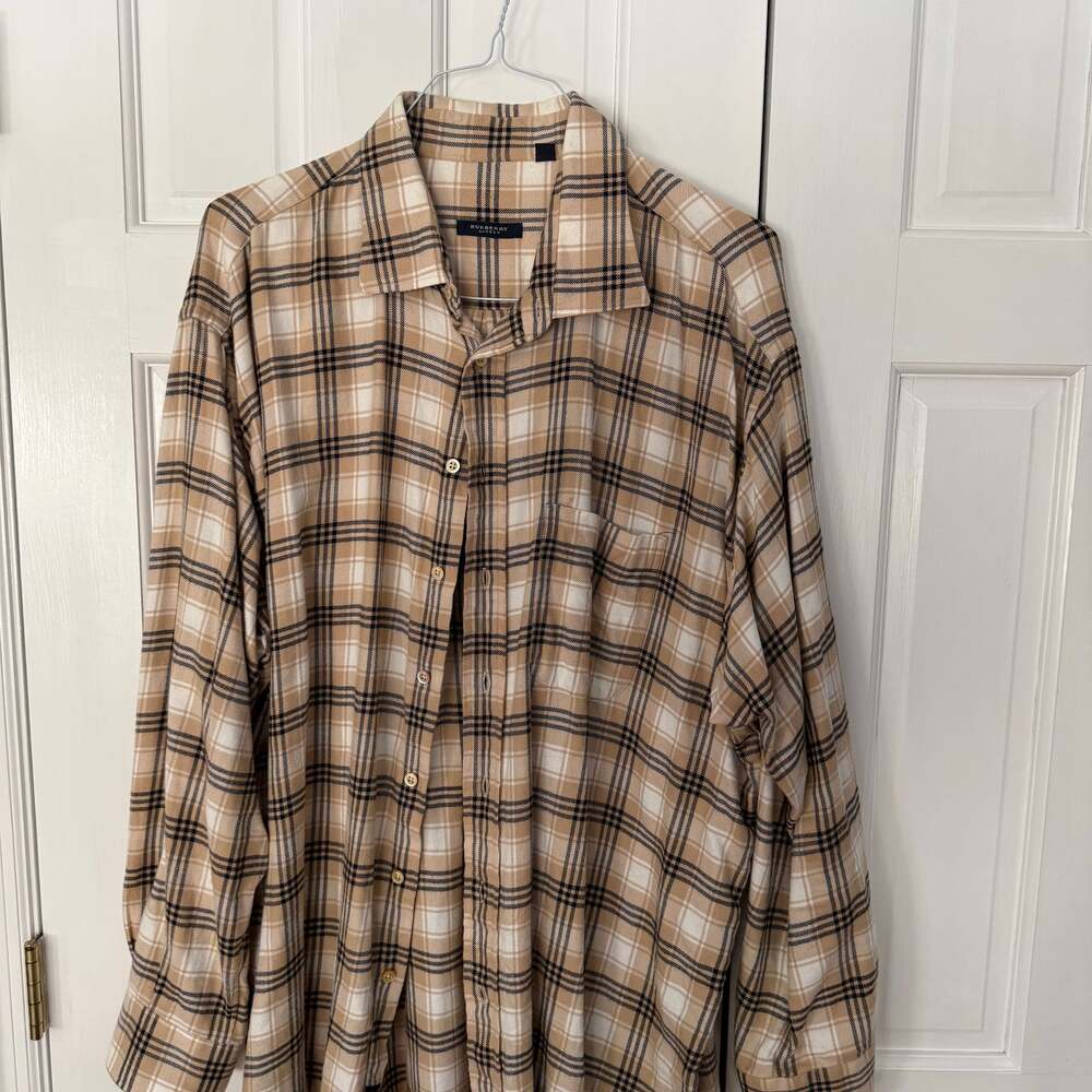 Burberry London Nova Check Cotton Button Down Shirt